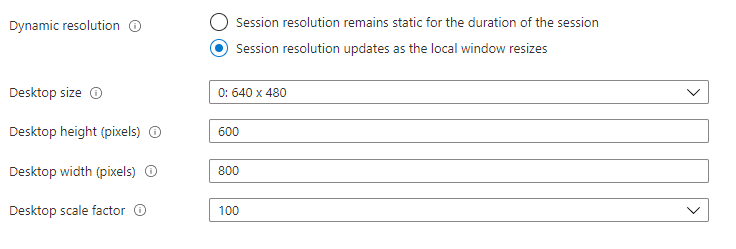 Dynamic resolution Dynamic resolution